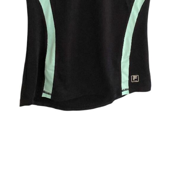 Fila Navy & Bright Teal Running Tee - Picture 6 of 7